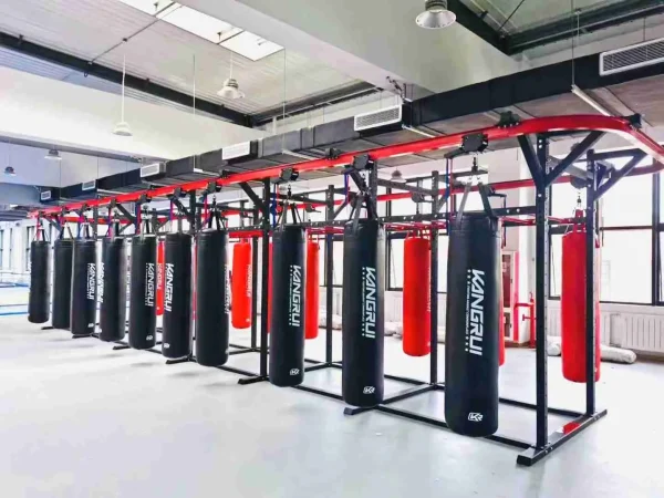 punching bag rack