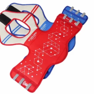 Electronic taekwondo chest protector